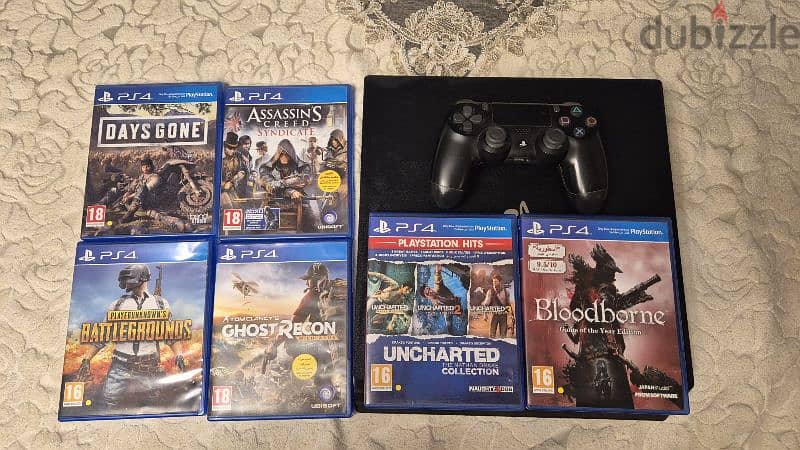 ps4 pro 1tb + 8 games 0