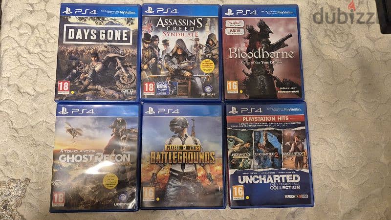 ps4 pro 1tb + 8 games 1