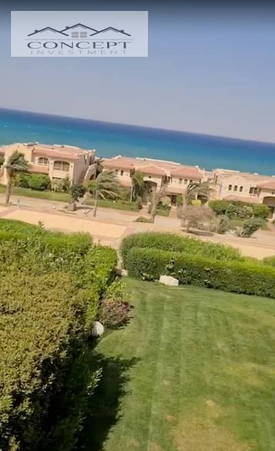 For Sale Chalet With Roof 3rd Row On Sea In La Vista 3 - Ain Sokhna