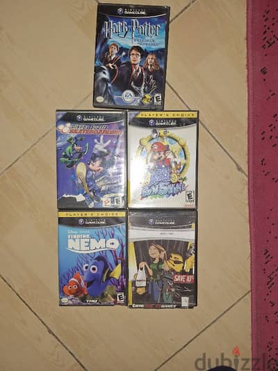 5 gamecube cd ٥ العاب جيم كيوب