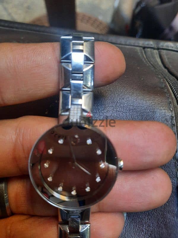 Movado Original Swiss Lady Watch With Real diamond 5