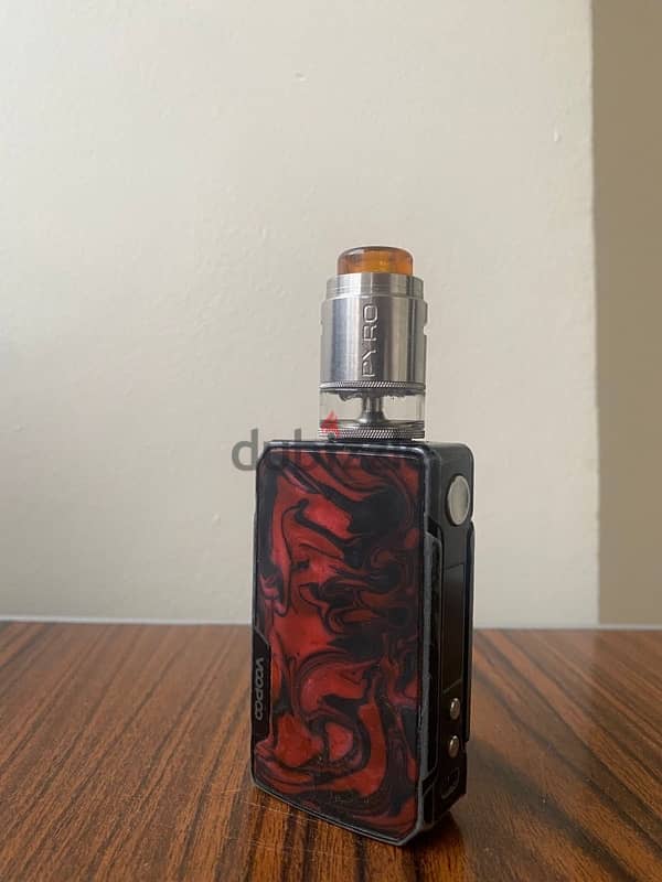 vape drag 2 + tank pyro v4 RDTA + 2 batteries 0