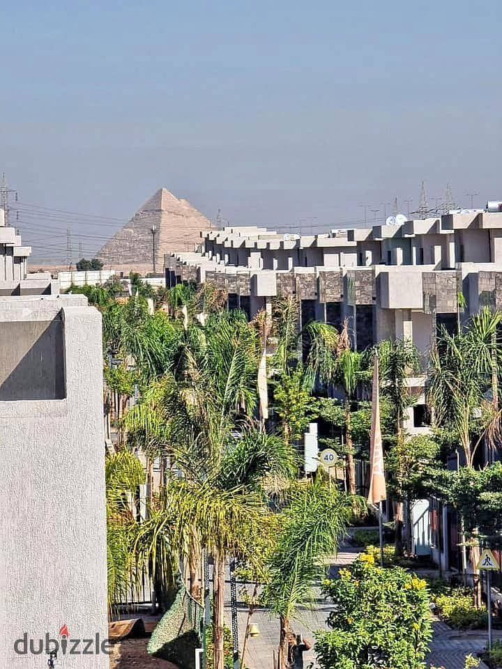 Apartment for Sale with Immediate Delivery - Prime Location with a Stunning View of the Pyramids- Fully finished apartments 10% down payment 0