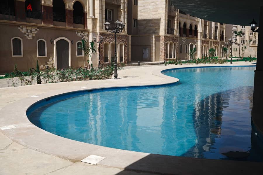 Apartment for sale in installments in the heart of the Fifth Settlement in Rock Vera Compound, North Coast, with a view of the lagoons. . . . | New Cairo 0