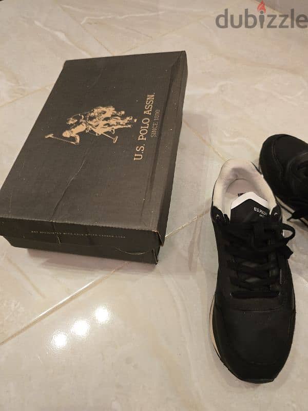 شوز رجالى original ماركة us polo assn مقاس ٤١ 2