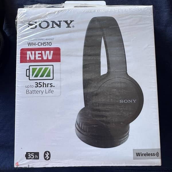 black sony wh-ch510 1