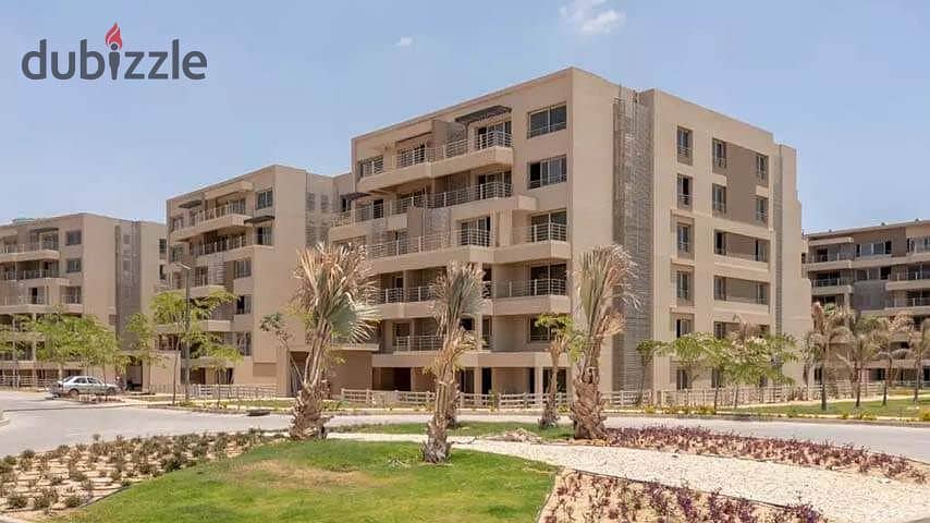 شقة 156 متر استلام فورى بحرى في كابيتال جاردنز  بالم هيلز في المستقبل سيتي in Capital Gardens Palm Hills 0