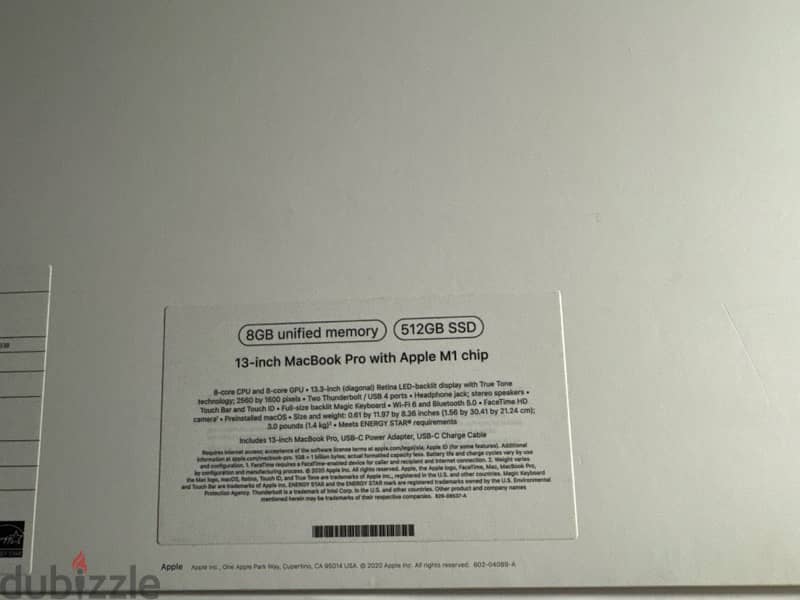 Macbook pro 13” 2020 3