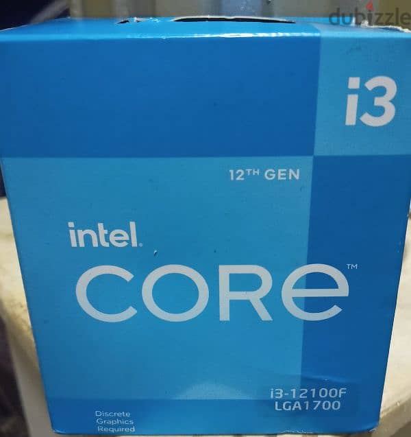 Intel core I3 12100f 0