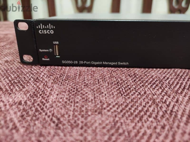 Cisco SG350-28 Port Gigabit Managed Switch 0