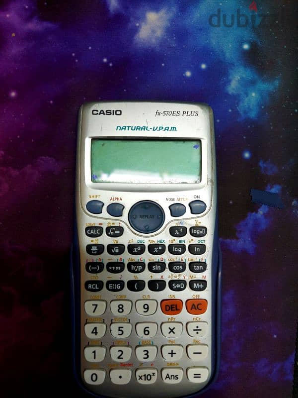 آله Casio fx-570 es plus 0