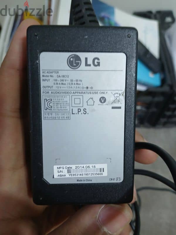 جهاز راوتر من(LG) ياباني اكثر من رائع،بالاضافه الى الترانس. 4