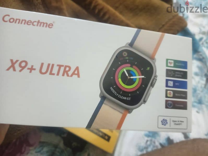 x9+ ultra connect me smart watch 0