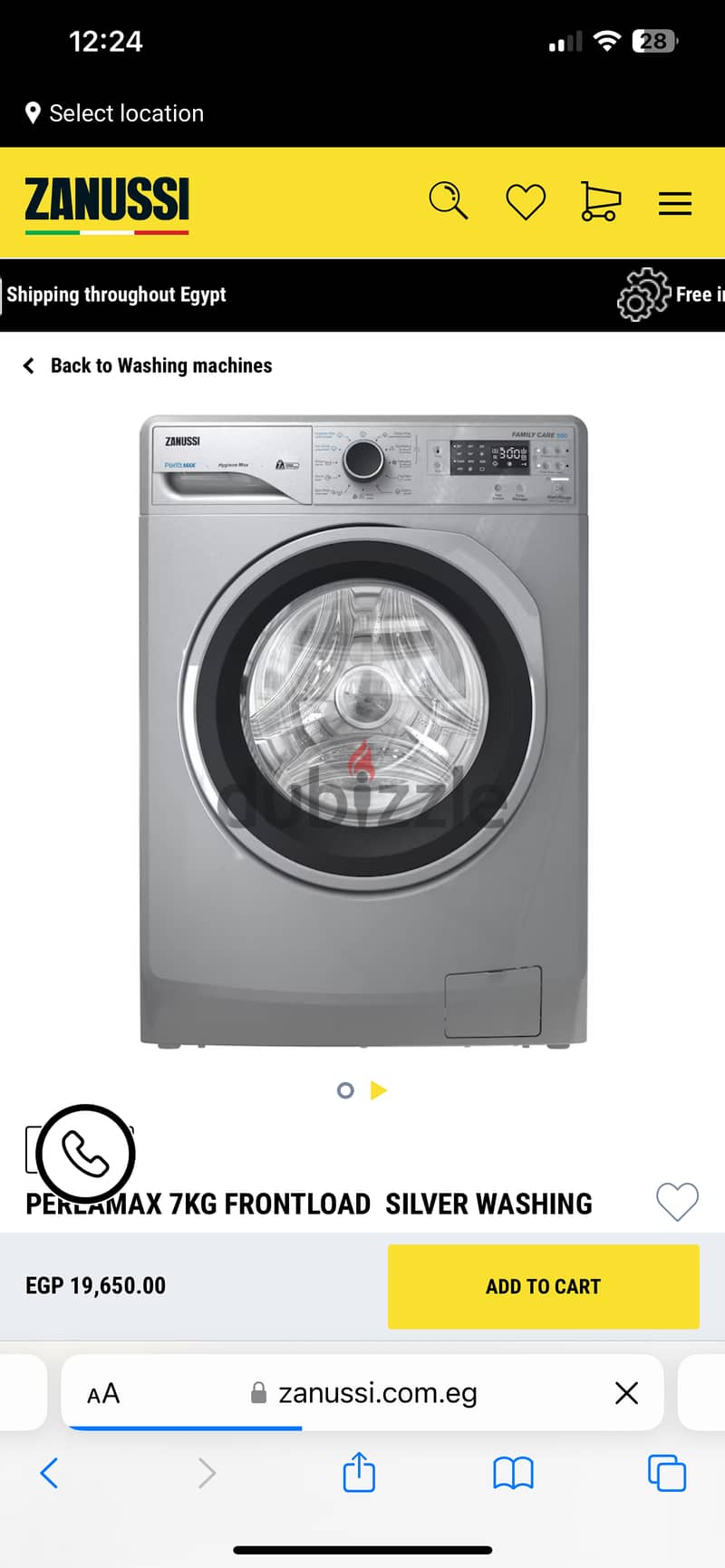 Zanussi 7kg 2024 0