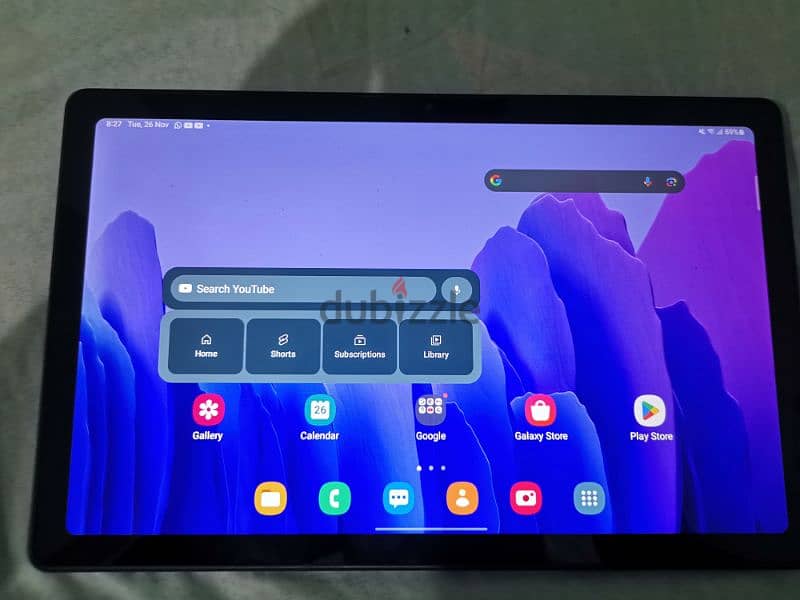 galaxy tab a7 تاب 1