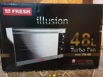 fresh full electric oven 48 L