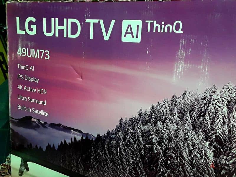 بسعر نهائي والتجار يمتنعون (ل جى49"اسمارت/رسيفر داخلى 4k-UHDريموت ماوس 19