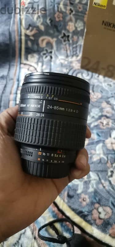 Nikon AF NIKKOR 24-85mm f-2.8-4D IF Lens