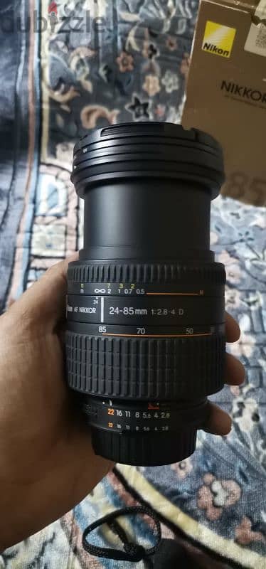 Nikon AF NIKKOR 24-85mm f-2.8-4D IF Lens 3