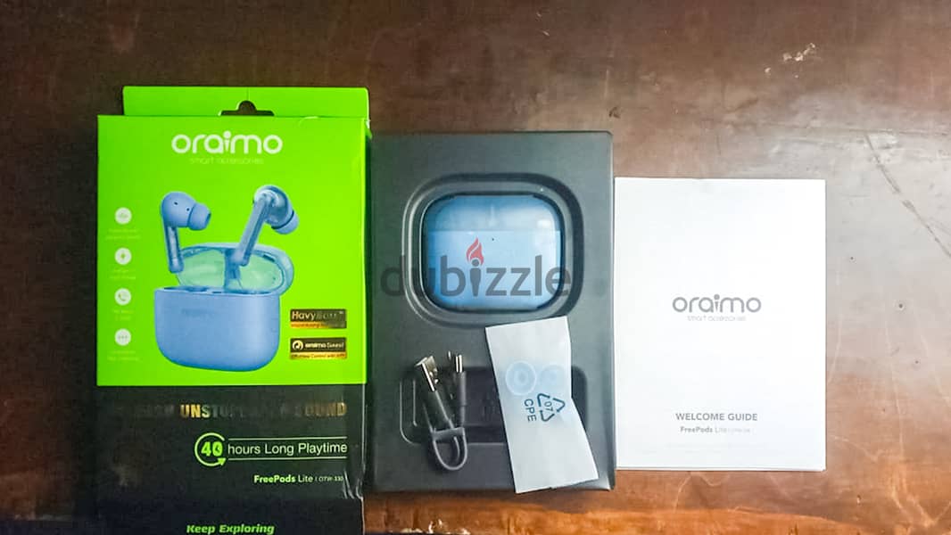 Oraimo freepods lite سماعة اورايمو فري بادر لايت   ( استعمال يومين ) 5