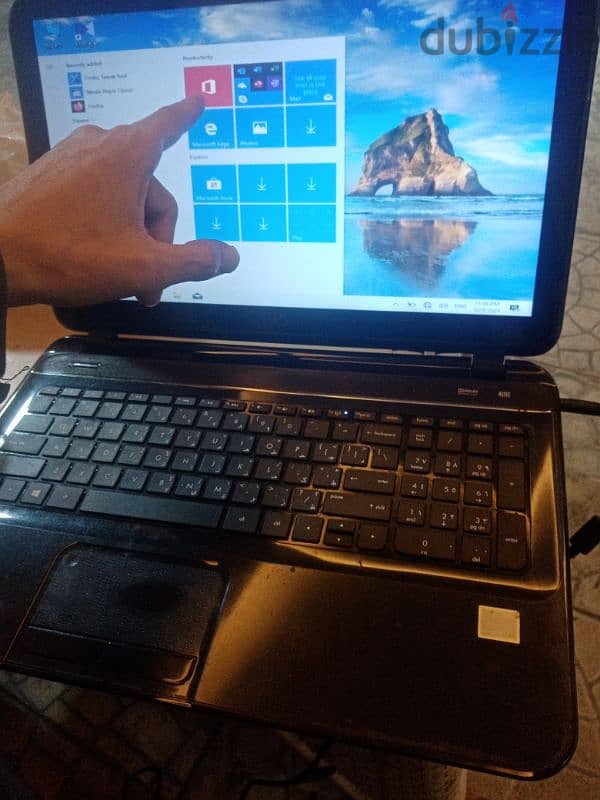 hp pavilion 15 تاتش سكرين Zeeero  جيل خامس glossy 2