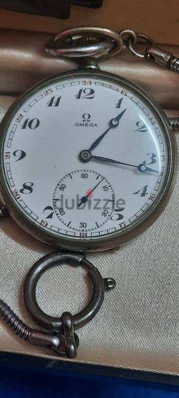 Omega Vintage Original Swiss Pocket Watch 2