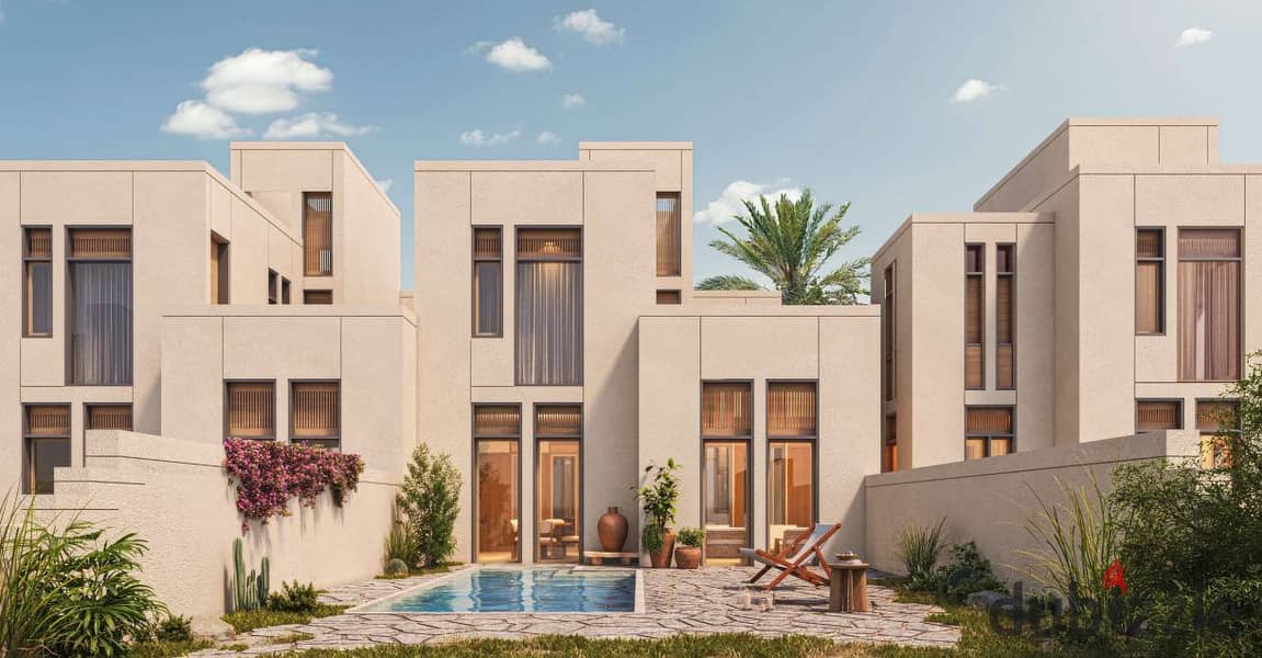 Townhouse With Private Pool First Row The Sea In Tuban El Gouna Orascom 0