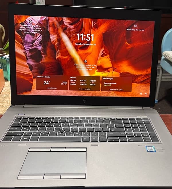 hp zbook 17.3” 1