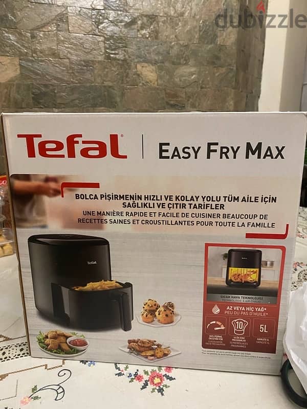 tefal easy fry max air fryer 0