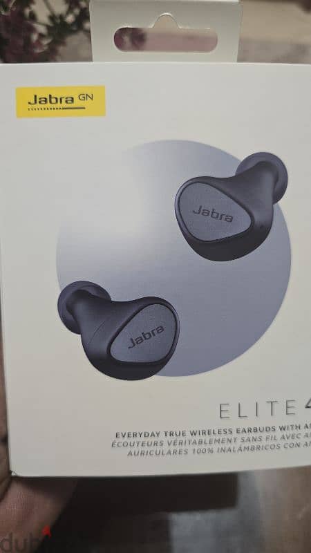 جديد  سماعات Jabra Elite 4 الأصلية للبيع! وارد امريكا 0