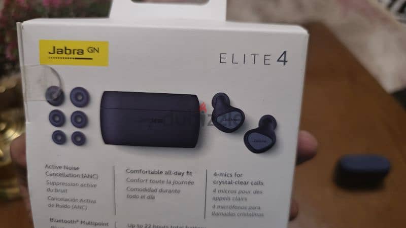 جديد  سماعات Jabra Elite 4 الأصلية للبيع! وارد امريكا 3