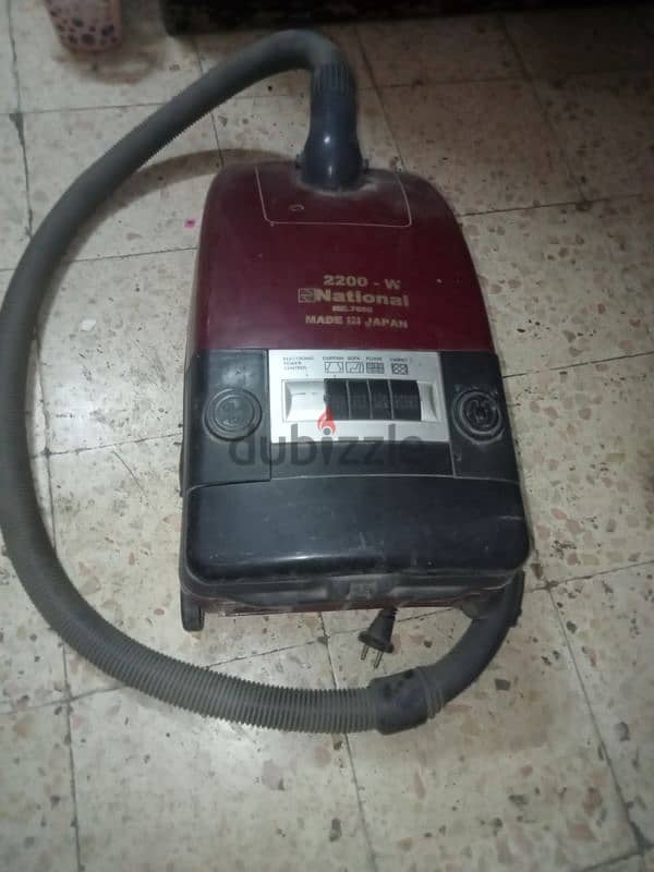 مكنسه ناشونال ياباني 2200W للبيع 2