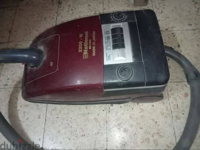 مكنسه ناشونال ياباني 2200W للبيع 7