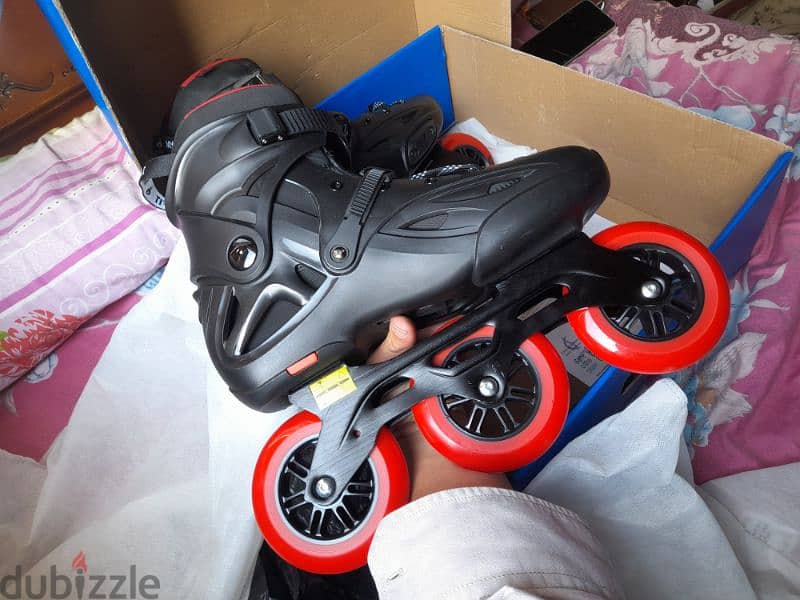 skate powerslide imperial red 110 5