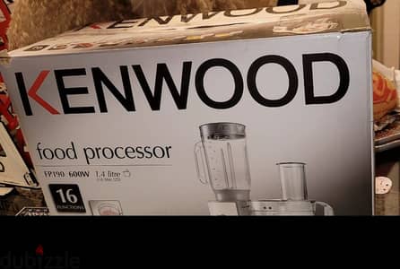 Kenwood Food Processor محضر طعام وخلاط وعصارة كينوود بالكرتونة كالجديد