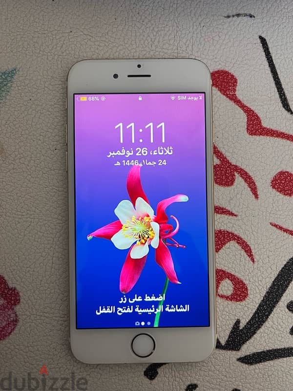 iPhone 6 عادي بحالة ممتازة فاصل بصمة بس 3