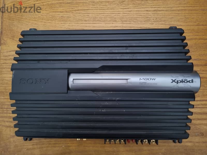 sony amplifier 1400 watt للبيع جي ام سوني 1400 واط 0