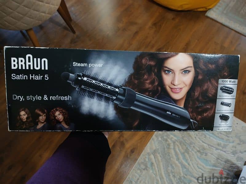 Braun Satin Hair 5 إستخدام ٥ مرات فقط ممتازة 0