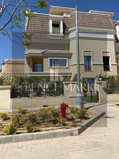 S villa with garden, 212 meters, on Suez Road, directly from Nasr City Housing and Development Company