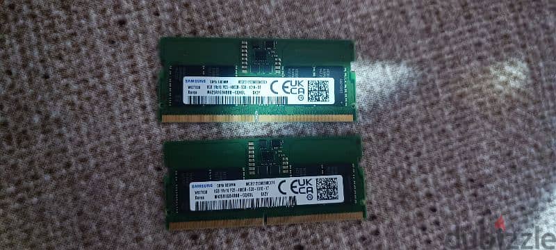 ٢ رام  ddr5 8G HZ 4800 0