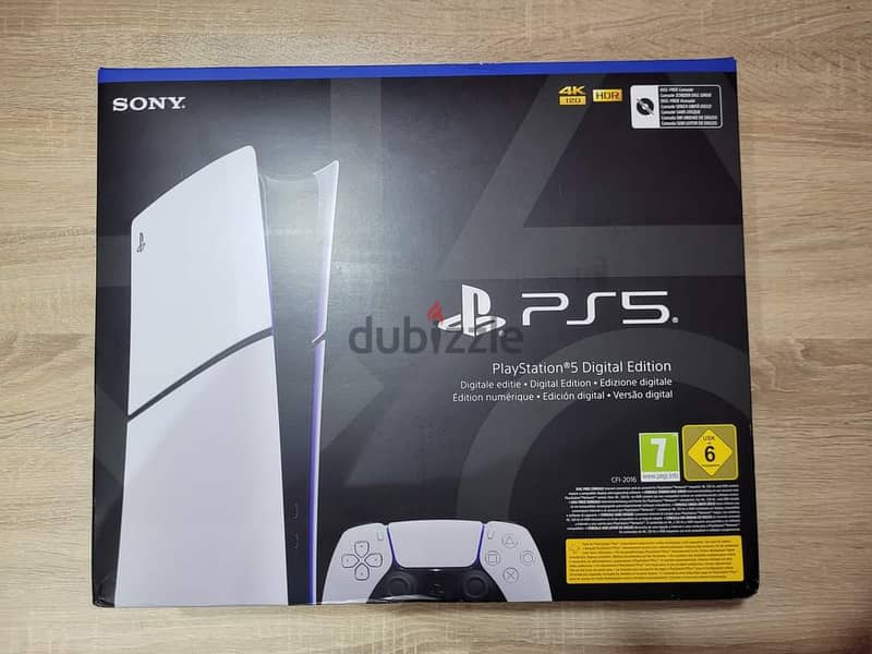 Ps5 slim digital edition slight used like new 0