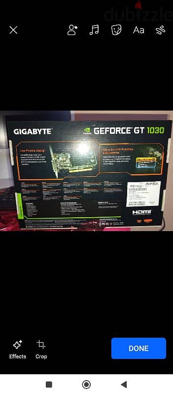 Nevidia Geaforce gt 1030, Gddr5 ,2gb 3