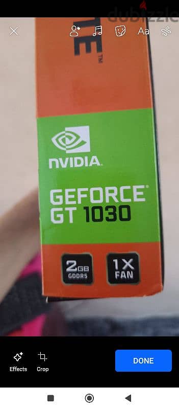 Nevidia Geaforce gt 1030, Gddr5 ,2gb 6