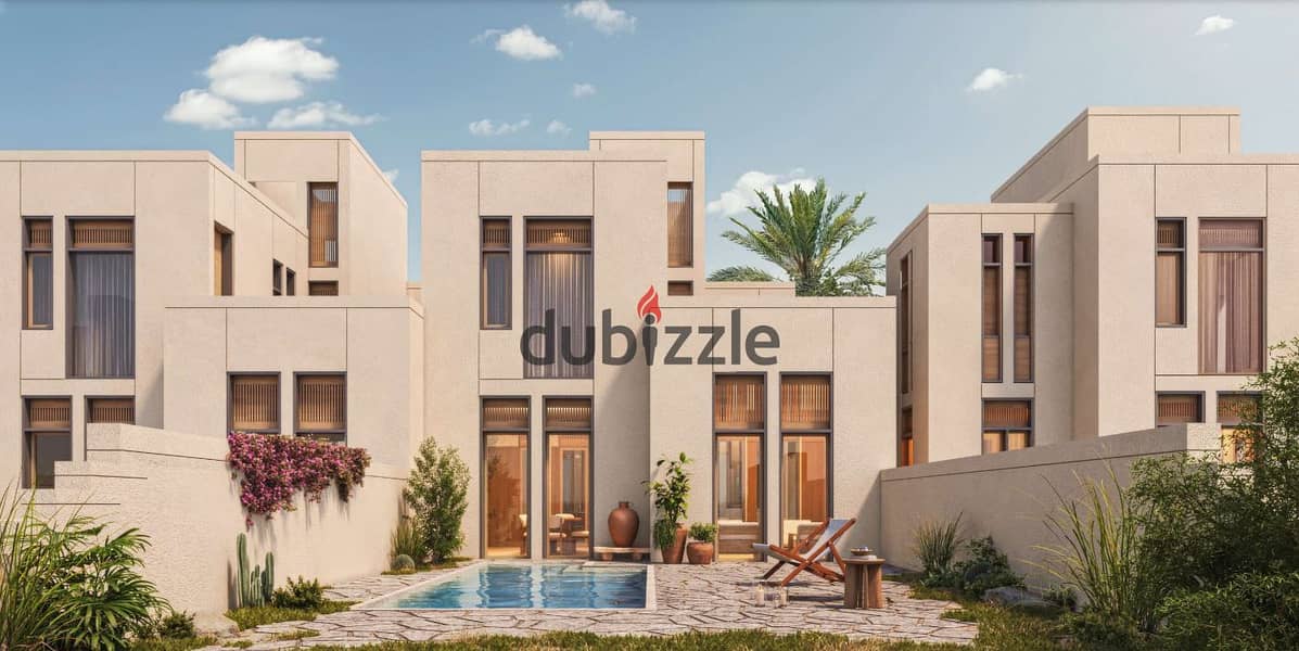 Townhouse on a sandy beach in Tuban El Gouna 170m Ultra Super Lux with air-conditioning 0