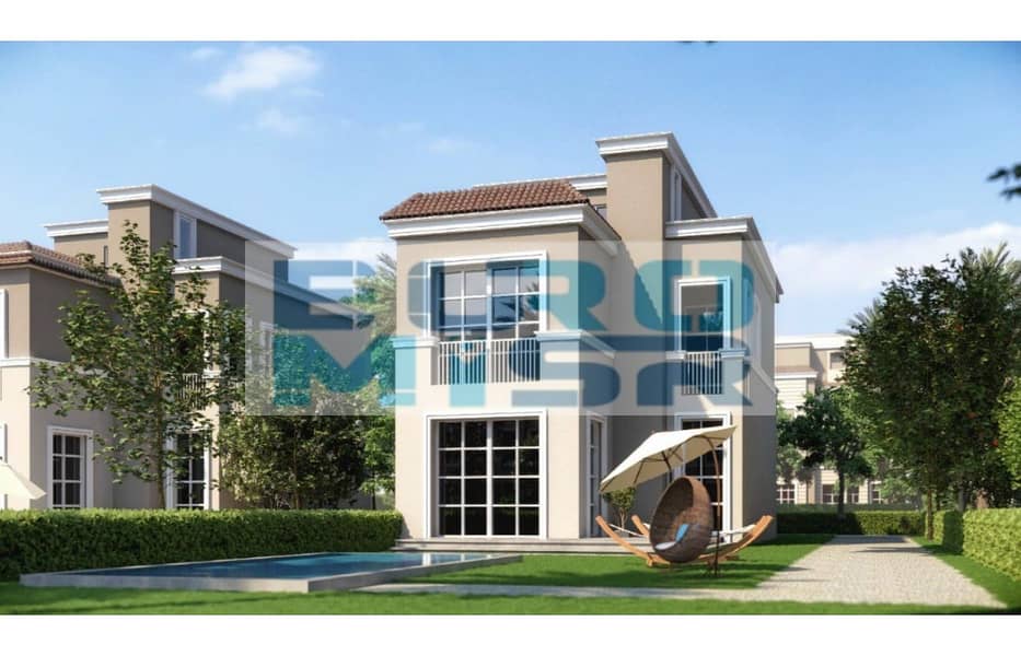 Villa in a prime location in The Butterfly Compound in Mostakbal City 0