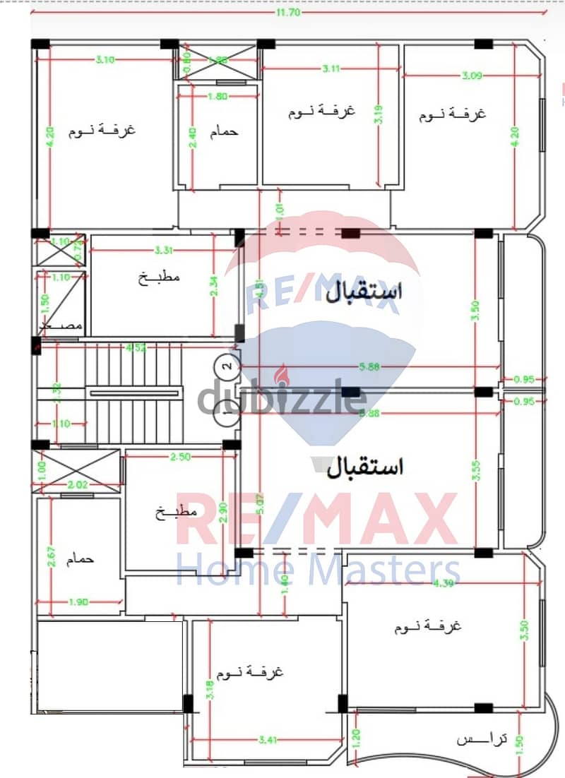 شقه للبيع بالمنصوره خطاب 0