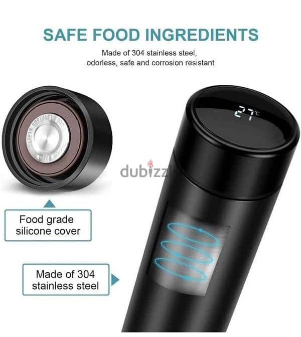 flask temperature water bottle 2