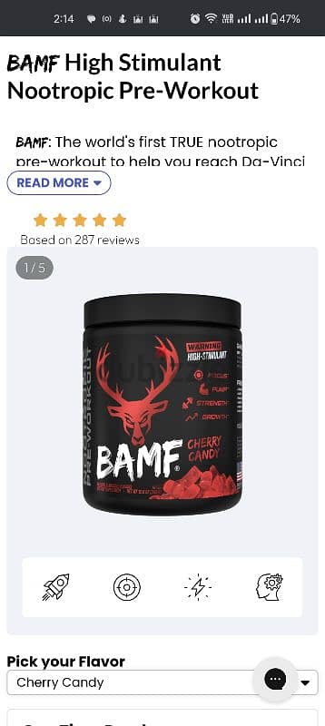 BAMF BUCKAF NOOTROPIC PRE-WORK 5