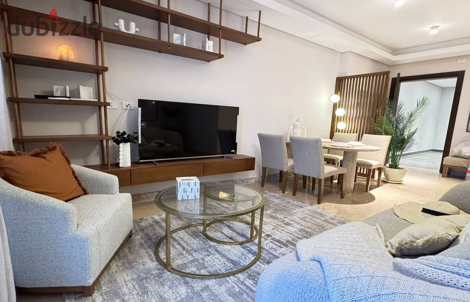 Apartment for rent with distinctive hotel furnishings in Zed Sheikh Zayed 0