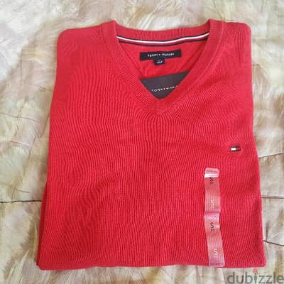 Tommy Hilfiger V Knit Sweater Pullover